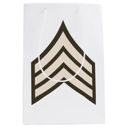 Sergeant-rang Medium Cadeauzakje (Voorkant)
