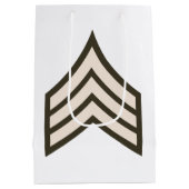 Sergeant-rang Medium Cadeauzakje (Achterkant)