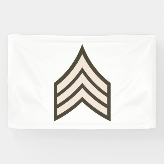 Sergeant-rang Spandoek (Horizontaal)
