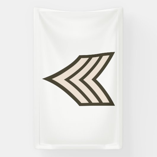 Sergeant-rang Spandoek (Verticaal)