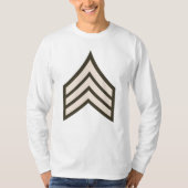 Sergeant-rang T-shirt (Voorkant)