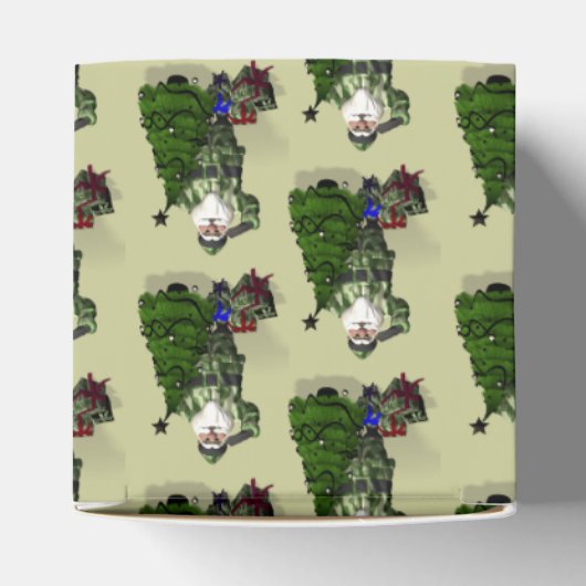 Sergeant Santa Claus Bedankdoosjes (Bovenkant)