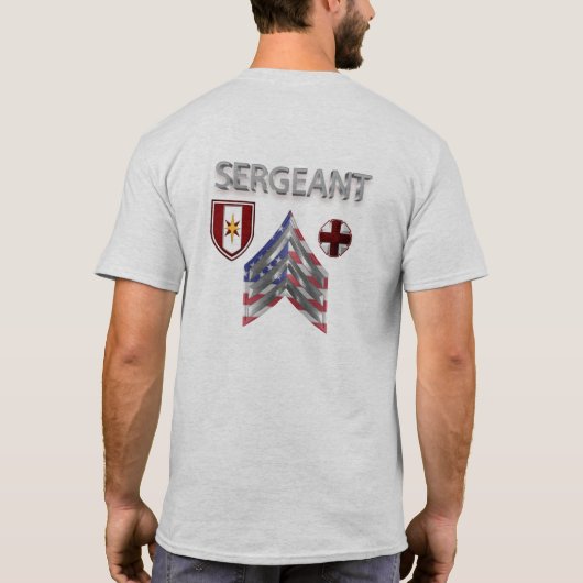 Sergeant van de 44th Medical Brigade T-shirt (Achterkant)