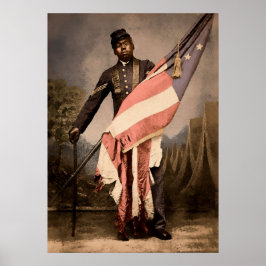  sergeant William Carney 1864 Poster