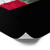 Sergeant York en de Amerikaanse vlag Poster (Hoek)