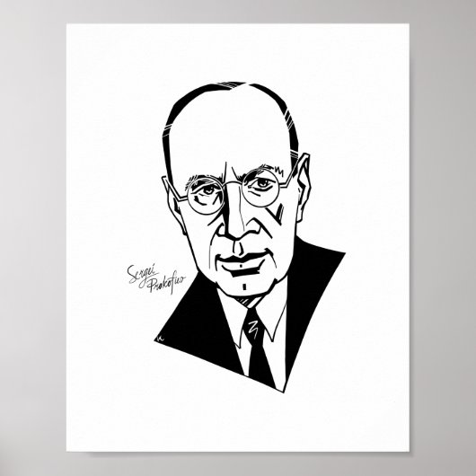 Sergei Prokofiev Poster (Voorkant)
