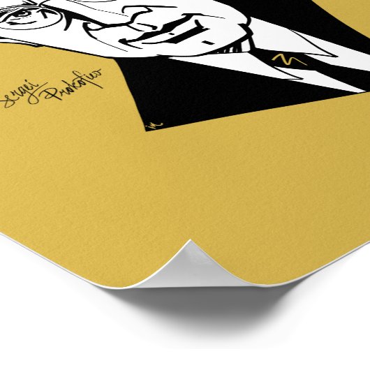 Sergei Prokofiev Poster (Hoek)