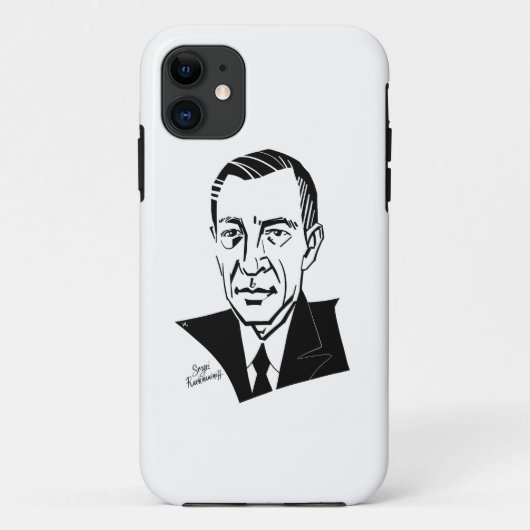 Sergei Rachmaninoff Case-Mate iPhone Case (Achterkant)