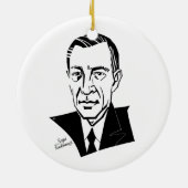 Sergei Rachmaninoff Keramisch Ornament (Achterkant)