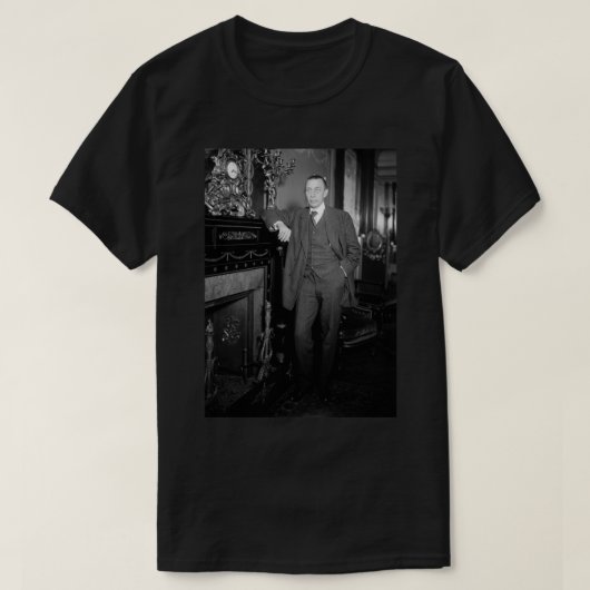 Sergei Rachmaninoff Portrait - Circa 1915 Photogra T-shirt (Design voorkant)