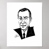 Sergei Rachmaninoff Poster (Voorkant)
