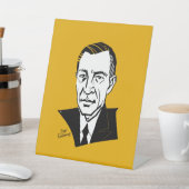 Sergei Rachmaninoff Reclamebord Met Voetstuk (Insitu)