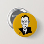 Sergei Rachmaninoff Ronde Button 5,7 Cm (Voorkant /achterkant)