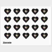 Sergei Unicorn Hart Sticker (Vel)