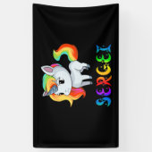 Sergei Unicorn Spandoek (Verticaal)
