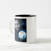 sergey nazarov tweekleurige koffiemok (Voorkant links)