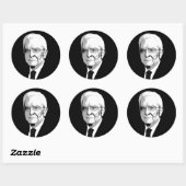 Sergio Mattarella Ronde Sticker (Vel)