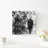 Sergt. Alvin C. York, 328th Infantry_War Afbeeldin Vierkante Klok (Huis)