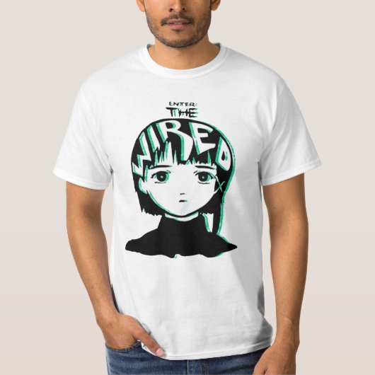 Serial experiment Lain T-shirt (Voorkant)