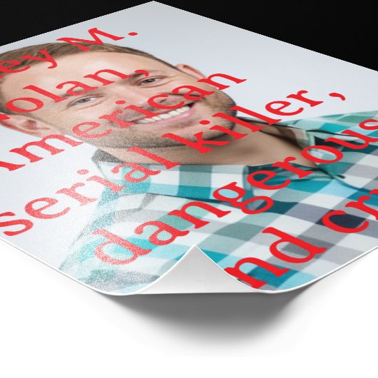 Serial killer foto afdruk (Hoek)