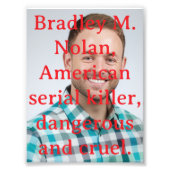 Serial killer foto afdruk (Voorkant)