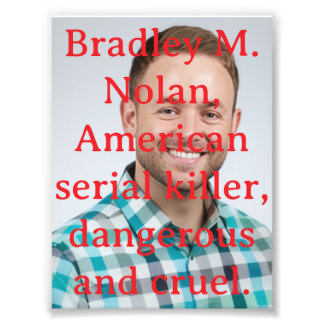 Serial killer foto afdruk