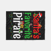 Serial Killer Shirt Christmas Tree Crime Scene Tru Fleece Deken (Voorkant (Horizontaal))