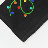 Serial Killer Shirt Christmas Tree Crime Scene Tru Fleece Deken (Hoek)