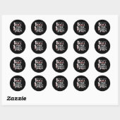 Serial Killer You Can´t Kill The Boogeyman Horror Ronde Sticker (Vel)