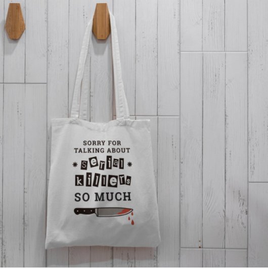 Serial Killers voor True Crime Tote Bag