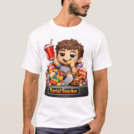 serial snacker t-shirt