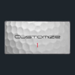 Serie 1 gepersonaliseerde golfbalcadeaus met handt bureaumat<br><div class="desc">Op zoek naar het ultieme cadeau voor golfers? FORE!</div>
