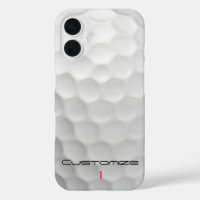 Serie 1 gepersonaliseerde golfbalcadeaus met handt