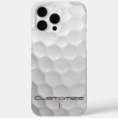 Serie 1 gepersonaliseerde golfbalcadeaus met handt Case-Mate iPhone case (Achterkant)