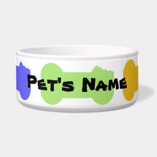 Serie Chewed Botten Personalized Dog Bowl 2 Voerbakje