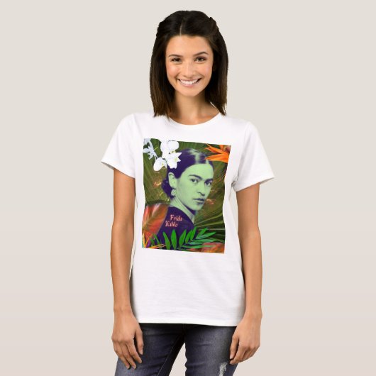 Serie Frida Kahlo #4 T-shirt (Voorkant volledig)