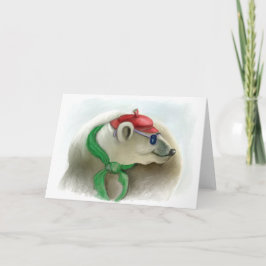 Serie gelukkige dieren "8" kaart