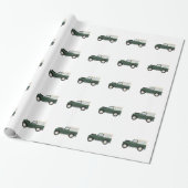 Serie Land Rover Wrapping Paper Cadeaupapier (Uitgerold)