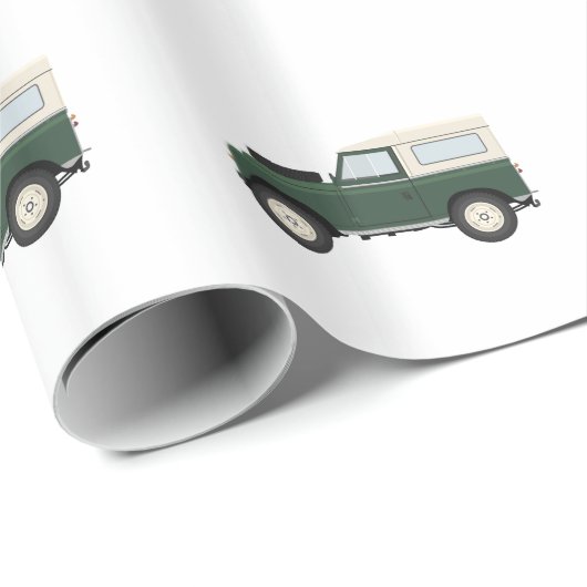 Serie Land Rover Wrapping Paper Cadeaupapier (Rol Hoek)