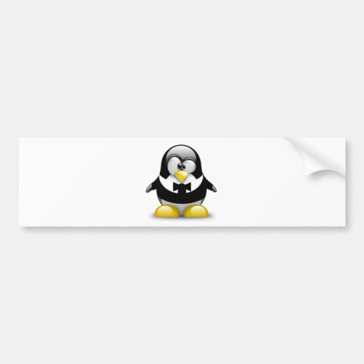 Serie Tux Bumpersticker (Voorkant)