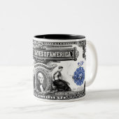 Serie van 1899 2 Dollars Silver Certificate Mok (Voorkant rechts)