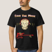 Serie van de schedel: Zie de muziek T-Shirt (Voorkant)