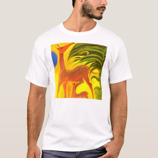 Serie van gelukkige dieren t-shirt (Voorkant)