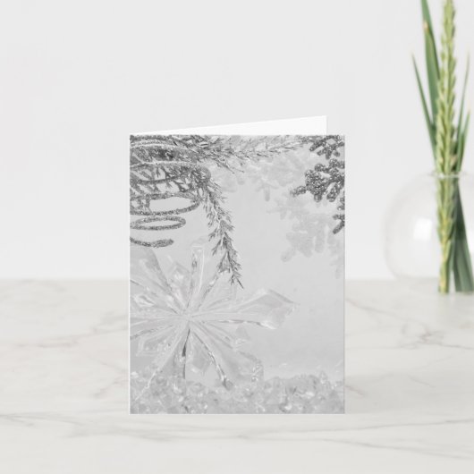 serie "Winter Wonderland" v Feestdagen Kaart (Voorkant)