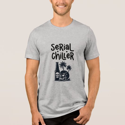 Seriële chiller Tri-Blend shirt (Voorkant)