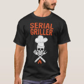 Seriële Griller Barbecue Master Grill Sergeant uit T-shirt (Voorkant)