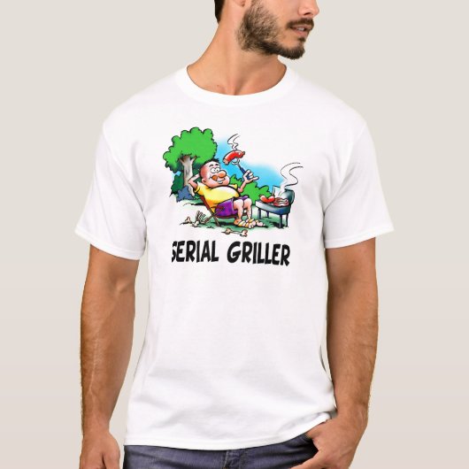 Seriële Griller BBQ — Fantair T-shirt (Voorkant)