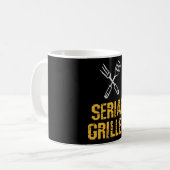 Seriële griller Grill BBQ Master Grill-messenerie Koffiemok (Voorkant links)