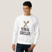 Seriële griller Grill BBQ Master Grill-messenerie Trui (Voorkant volledig)