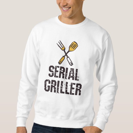 Seriële griller Grill BBQ Master Grill-messenerie Trui (Voorkant)